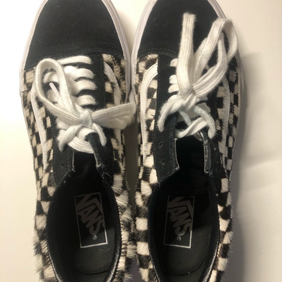 vans cowhide